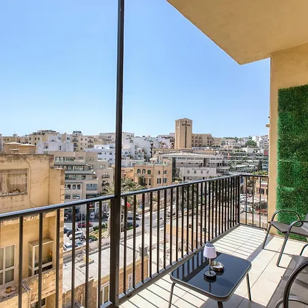 3br In Spinola Bay With Sunny Balcony And Ac